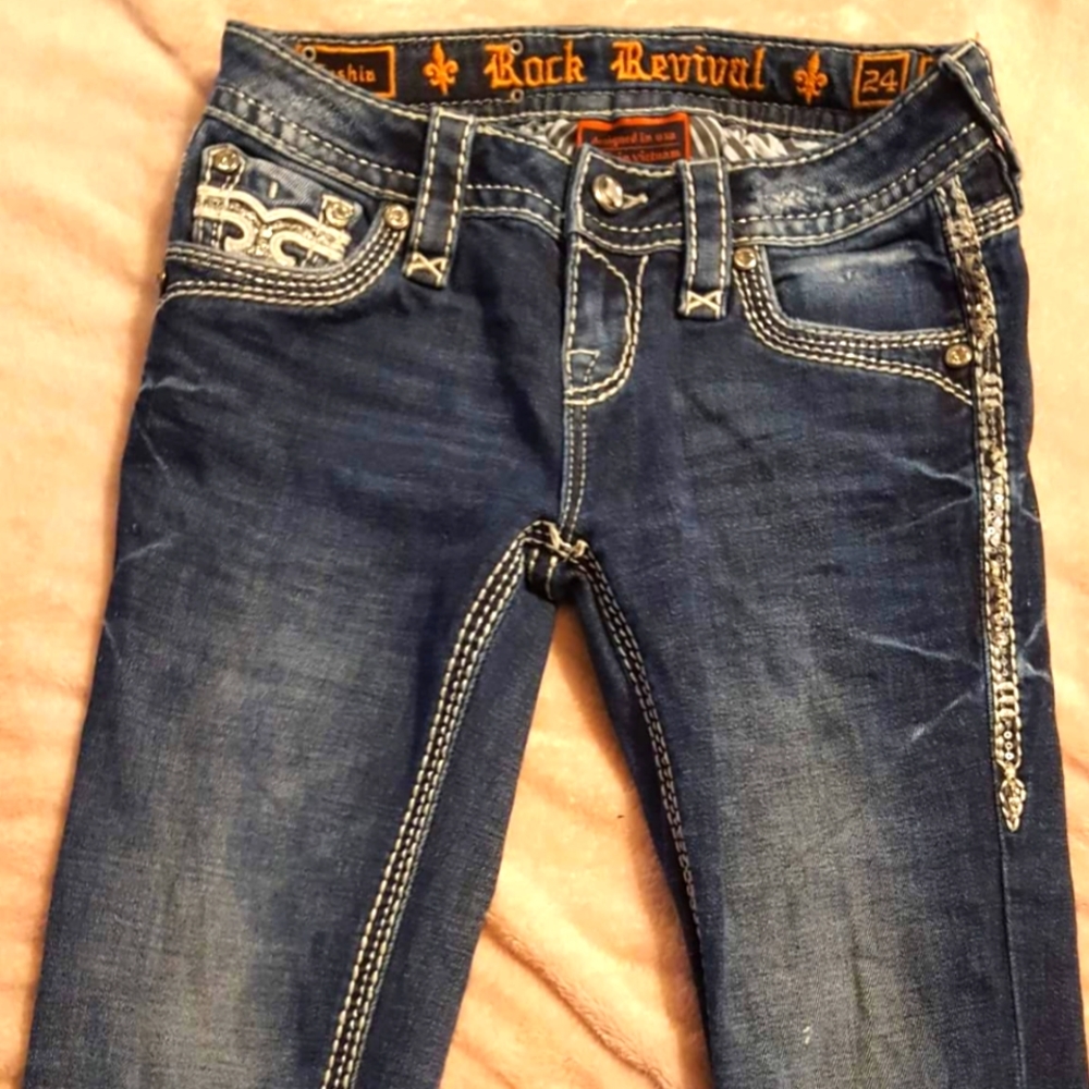 Boot Cut Rock Revival Jeans